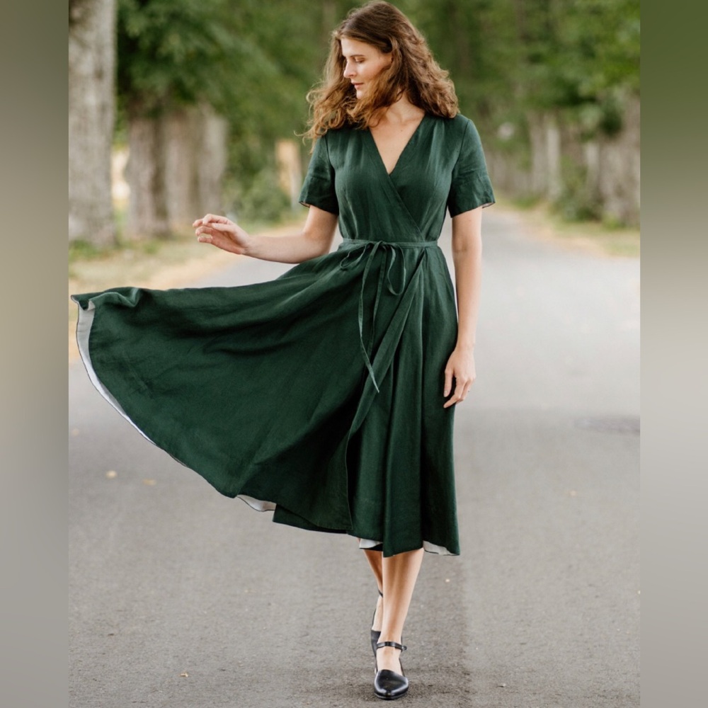 Son de Flor Wrap Dress